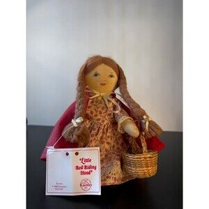 Little Red Riding Hood Doll Knowles Heroines Fairy Tale Forests Boxed Grimm